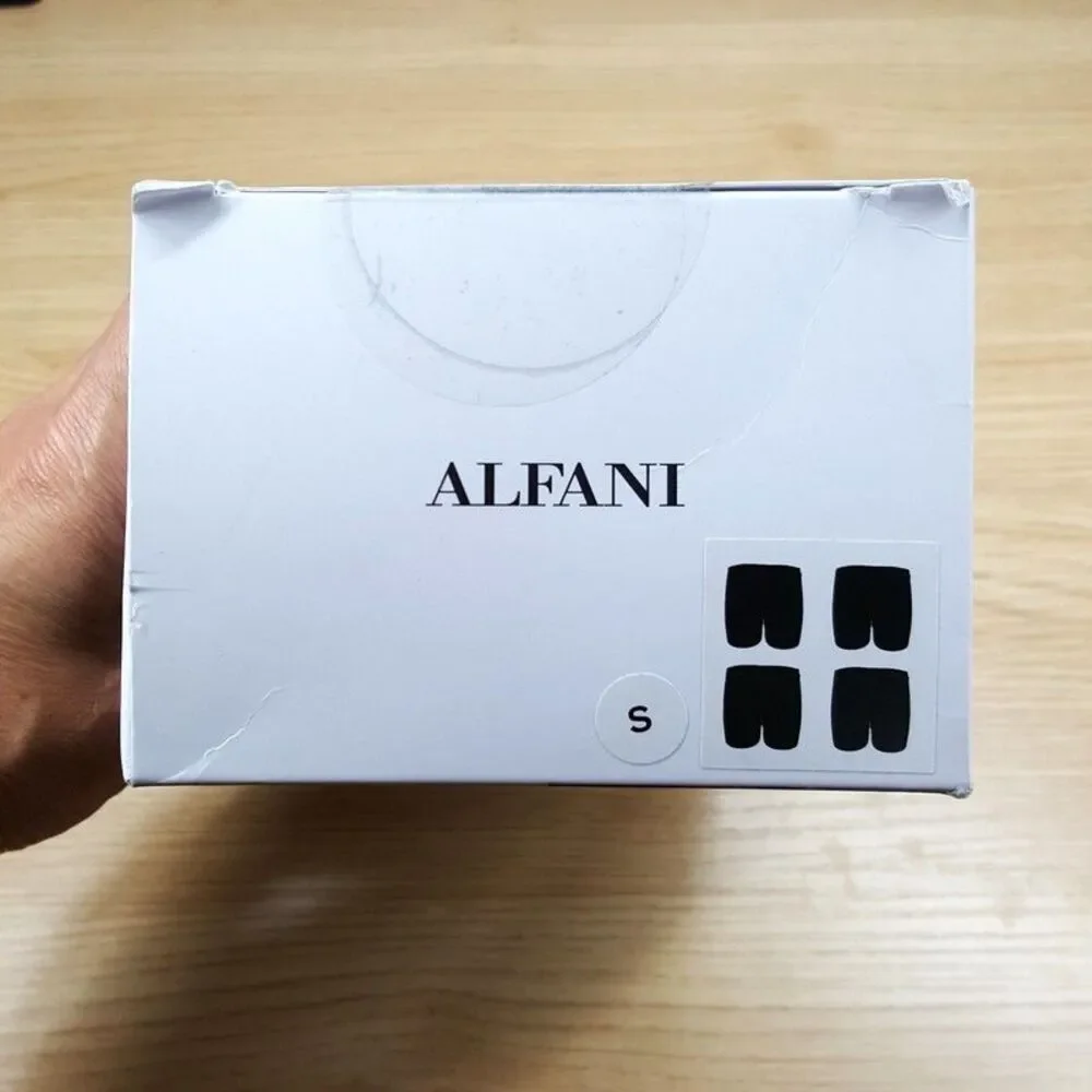 ALFANI Boxer Briefs Mens Small Black 4-Pack Moisture Wicking Tagless 100% Cotton